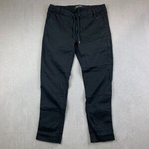 DU/ER Mens Pants 34 Black N2X Slim Fit No Sweat Jogger Tapered Performance 34x29